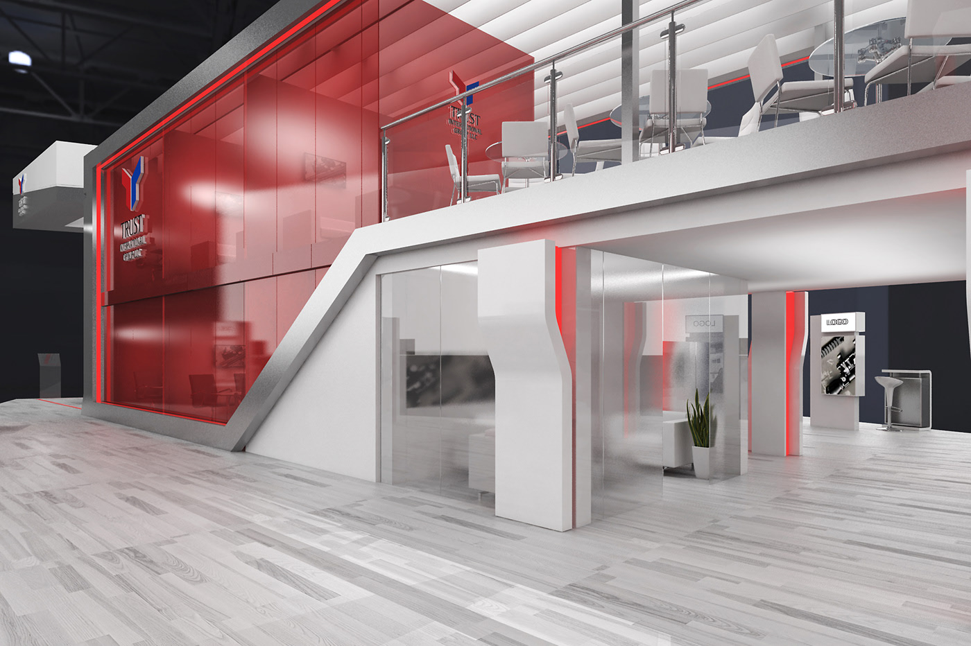 TRUST國(guó)外展臺(tái)搭建